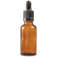 Essentially Natural Amber Glass Bottle with Pipette 30ml